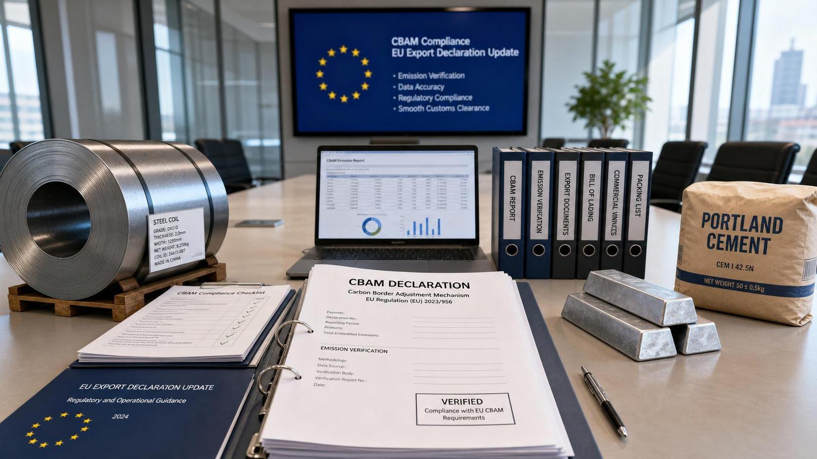 EU Updates CBAM Reporting Template for Non-EU Exporters