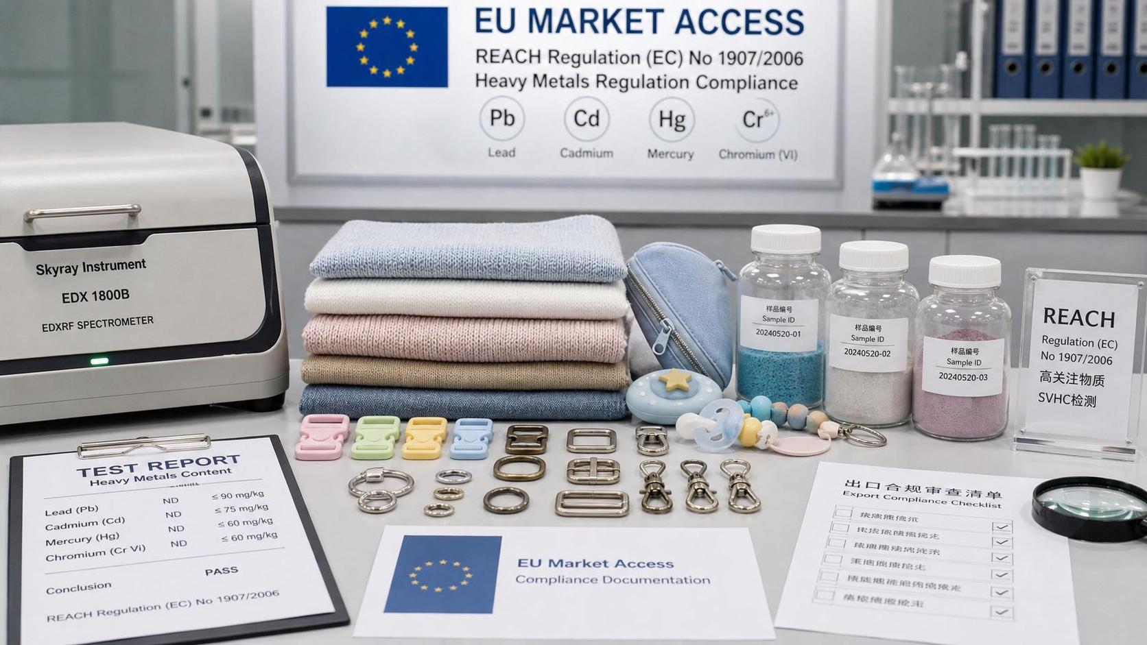 EU REACH Tightens Heavy Metal Rules for Consumer Goods