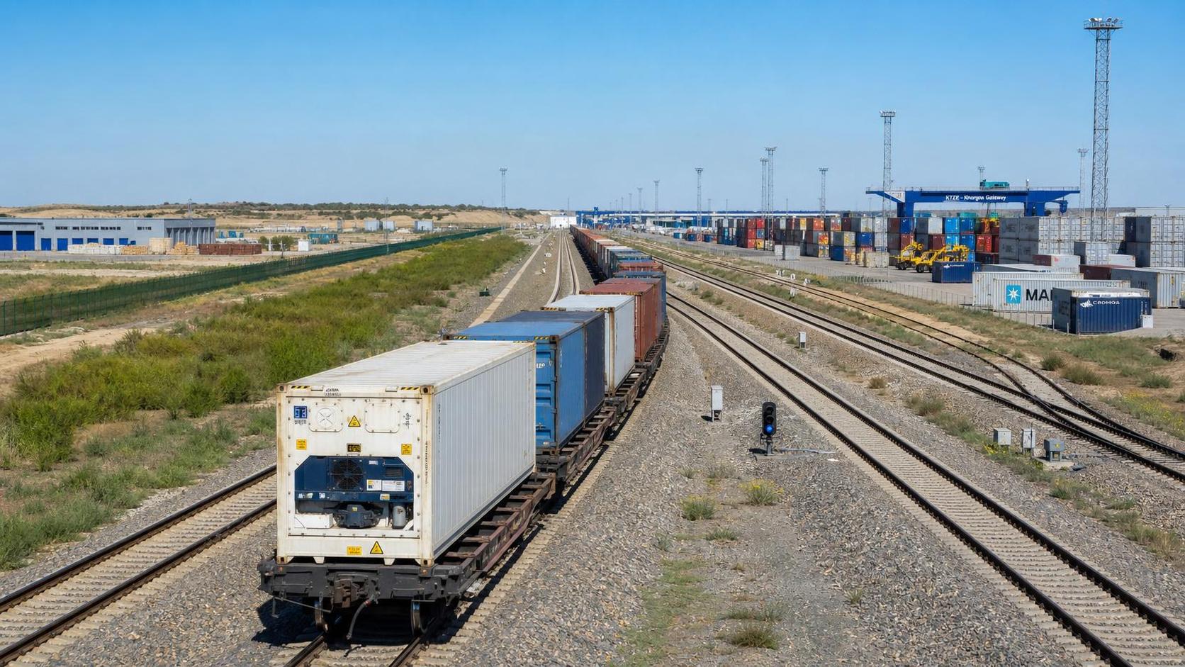 Kazakhstan Rail Link Cuts Asia-EU Transit to 14 Days