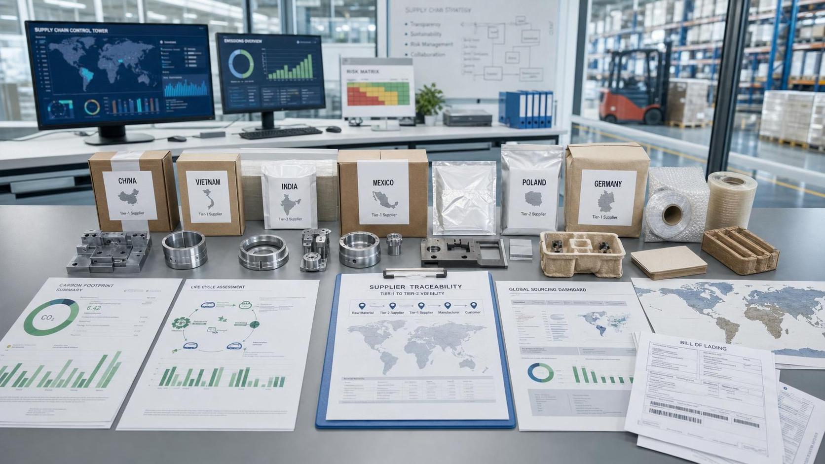 How to Measure Global Sourcing Carbon Footprint Across Tier-1 and Tier-2 Suppliers