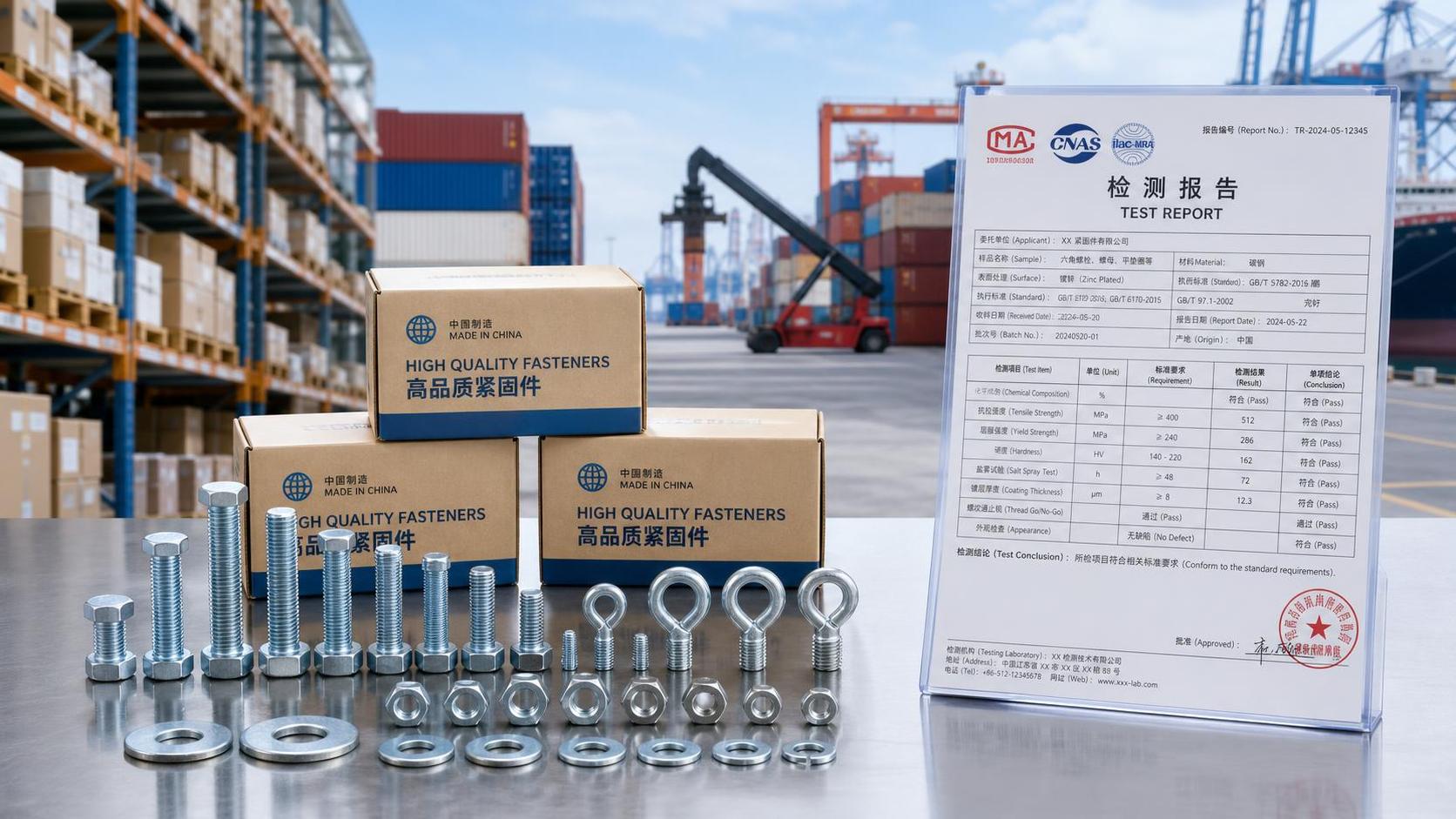 CBP Sets 100% Pre-Arrival Review for Chinese Fasteners