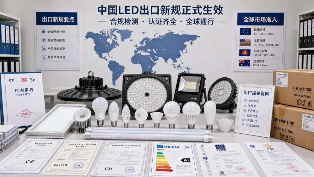 China Updates LED Export Guide, Effective Now China Updates LED Export Guide, Effective Now