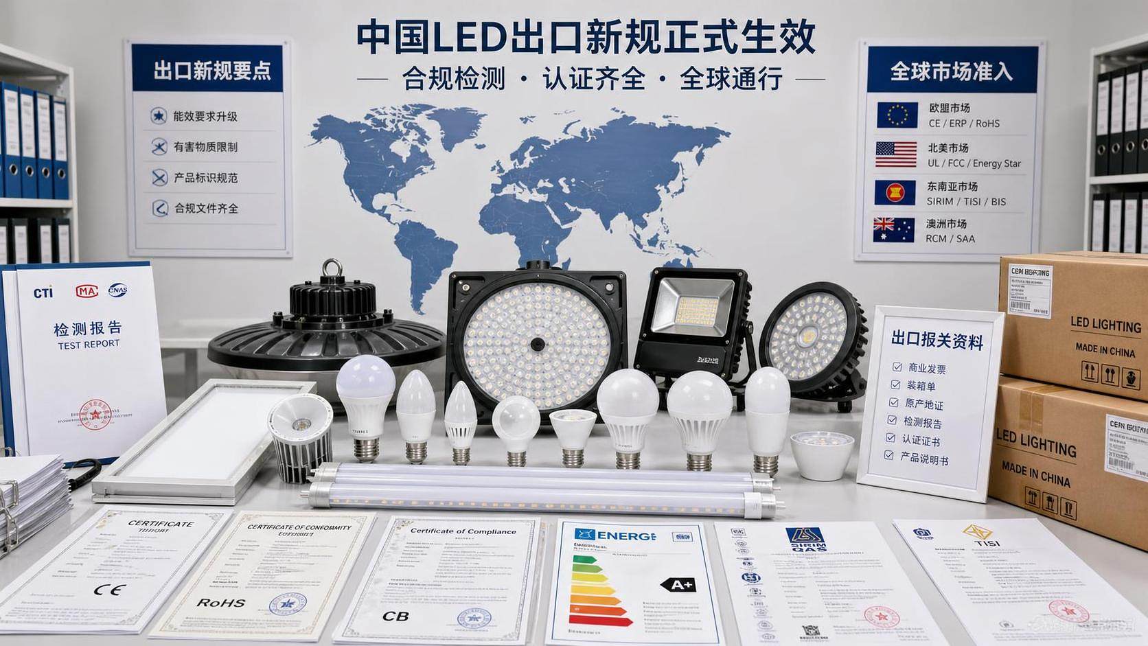 China Updates LED Export Guide, Effective Now China Updates LED Export Guide, Effective Now