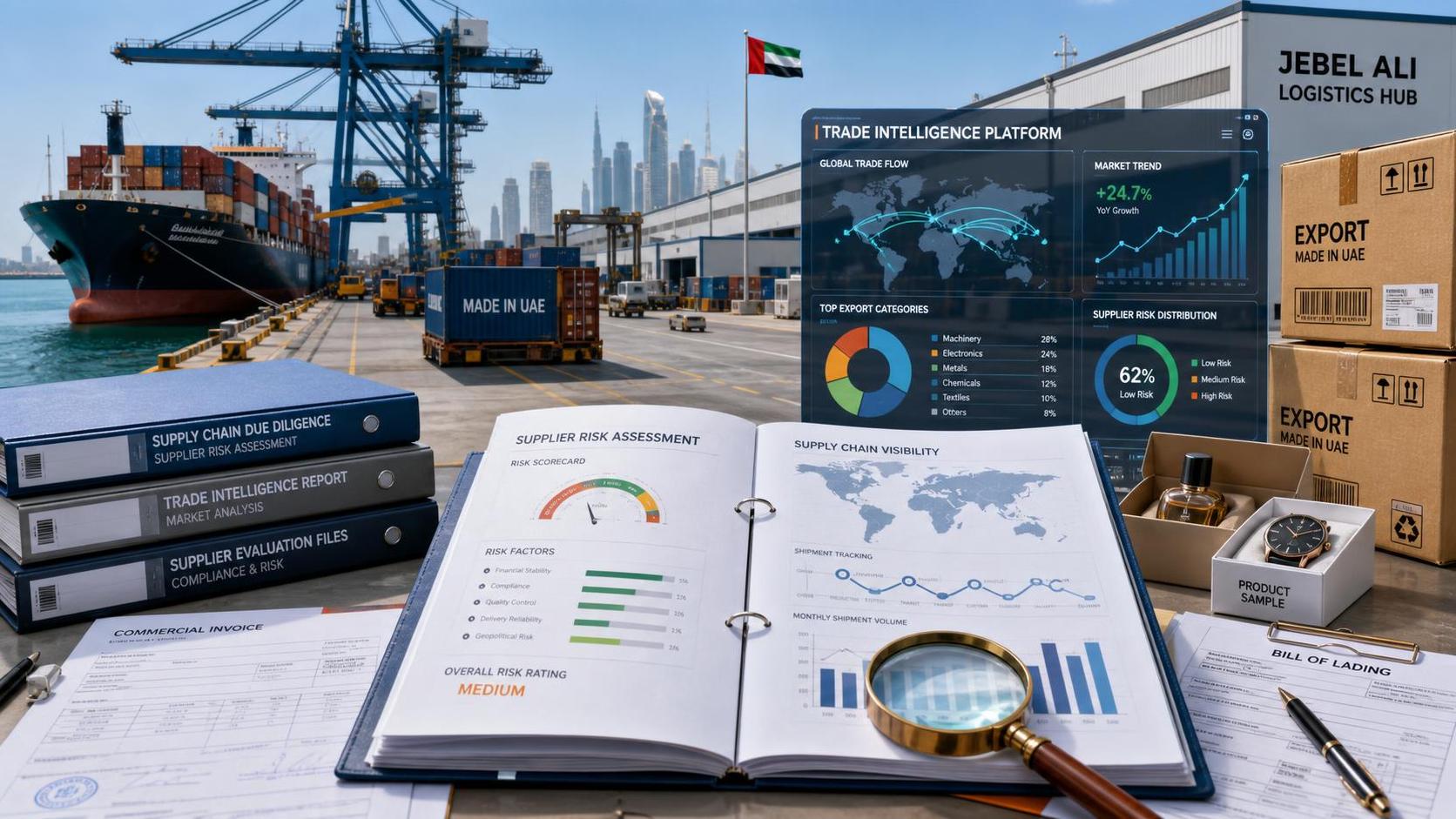 How to Evaluate a Trade Intelligence Platform in the UAE for Supplier Risk and Market Visibility