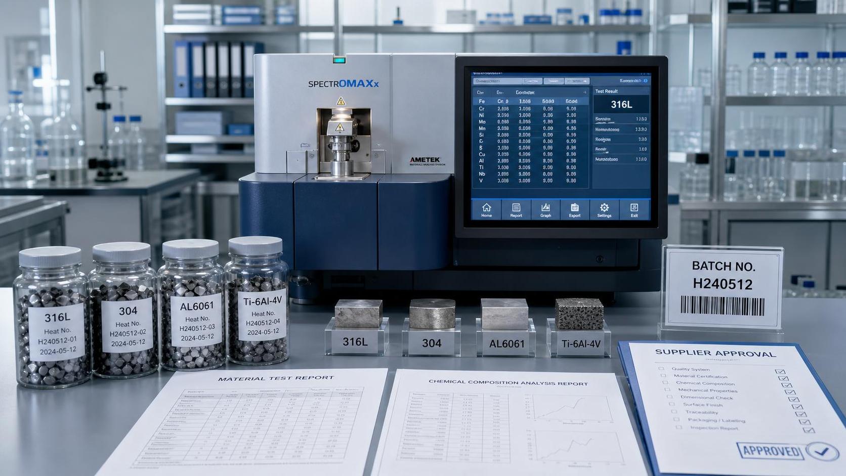 How to verify whether raw material analysis data is reliable enough for supplier approval