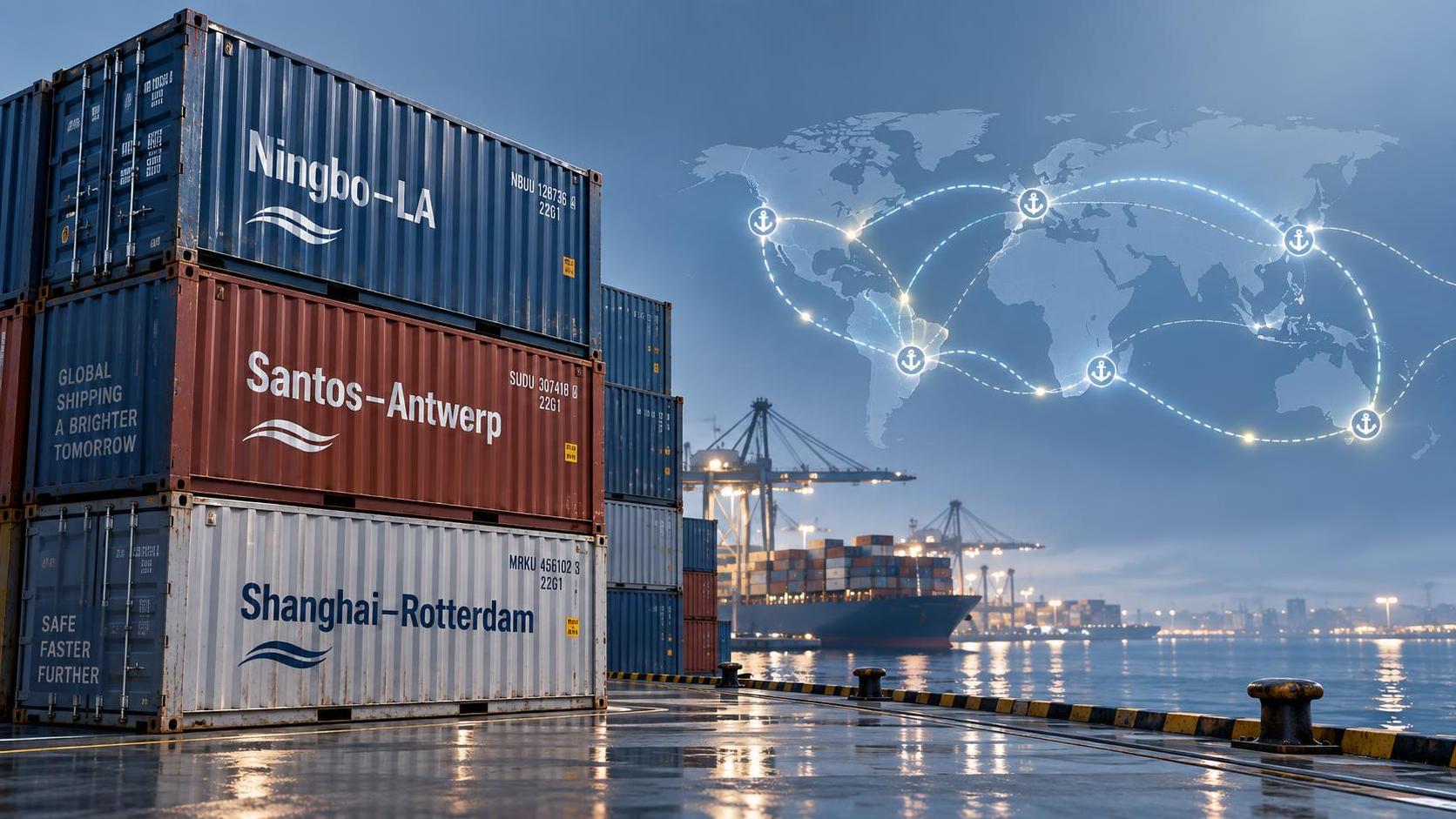 Reduce ocean freight cost volatility by locking in corridor-specific rate floors