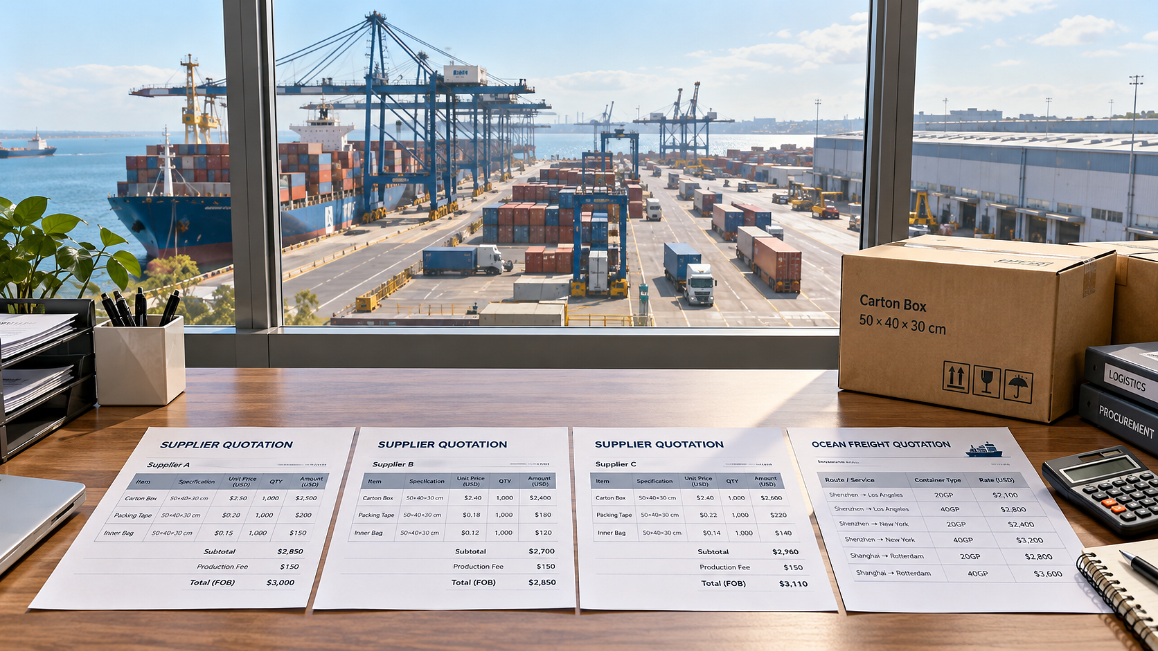 How to compare Southeast Asian suppliers using landed cost analysis