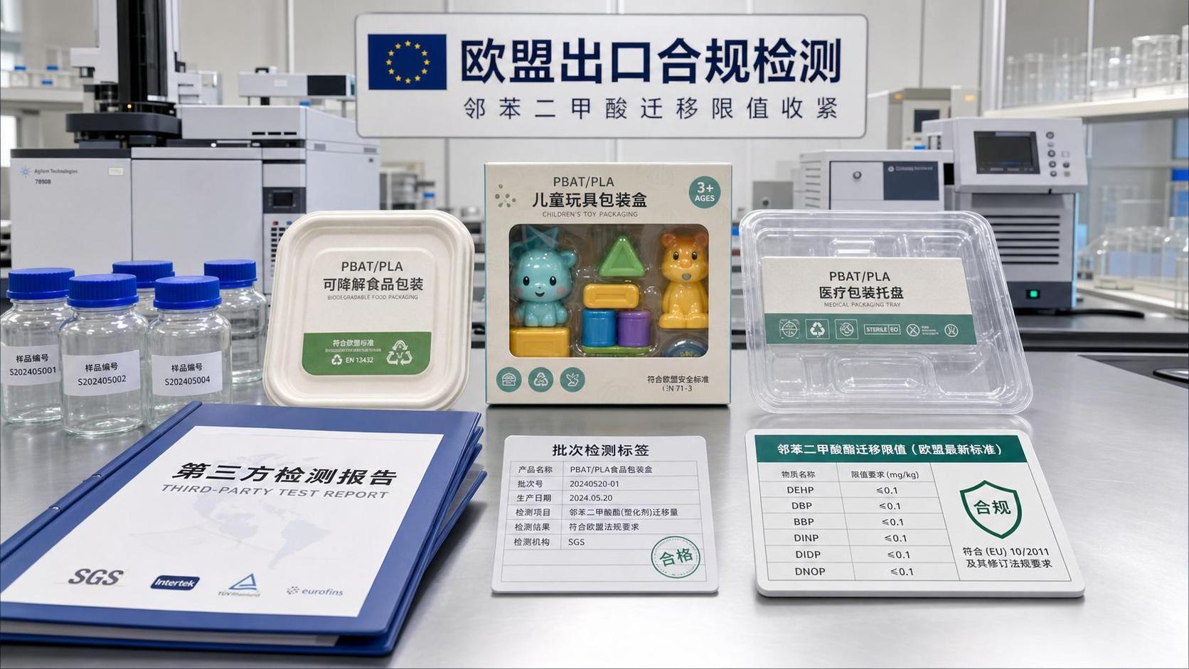 ECHA Tightens Phthalate Migration Limits for PBAT/PLA Blends