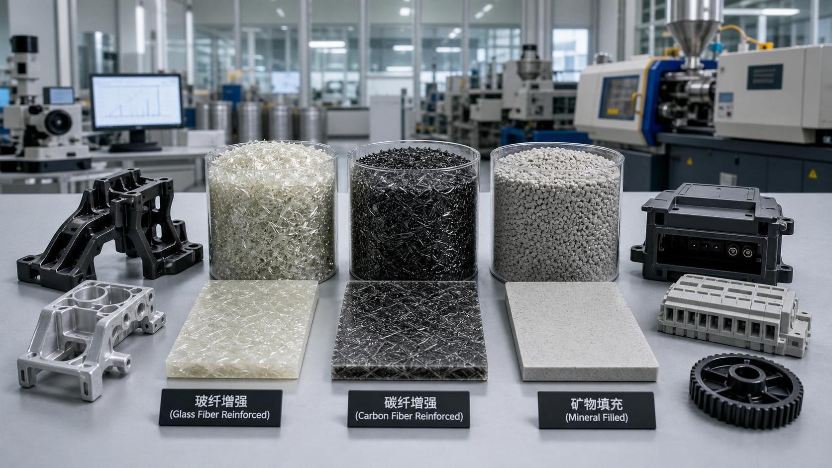 Reinforced Thermoplastics Material Comparison for Weight, Heat, and Cost