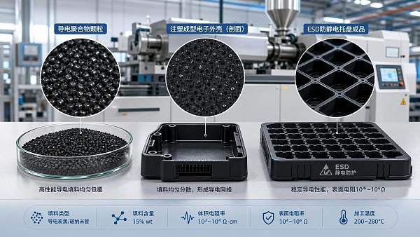 Conductive Polymer Compounds: Key Trade-Offs in Processing and Performance