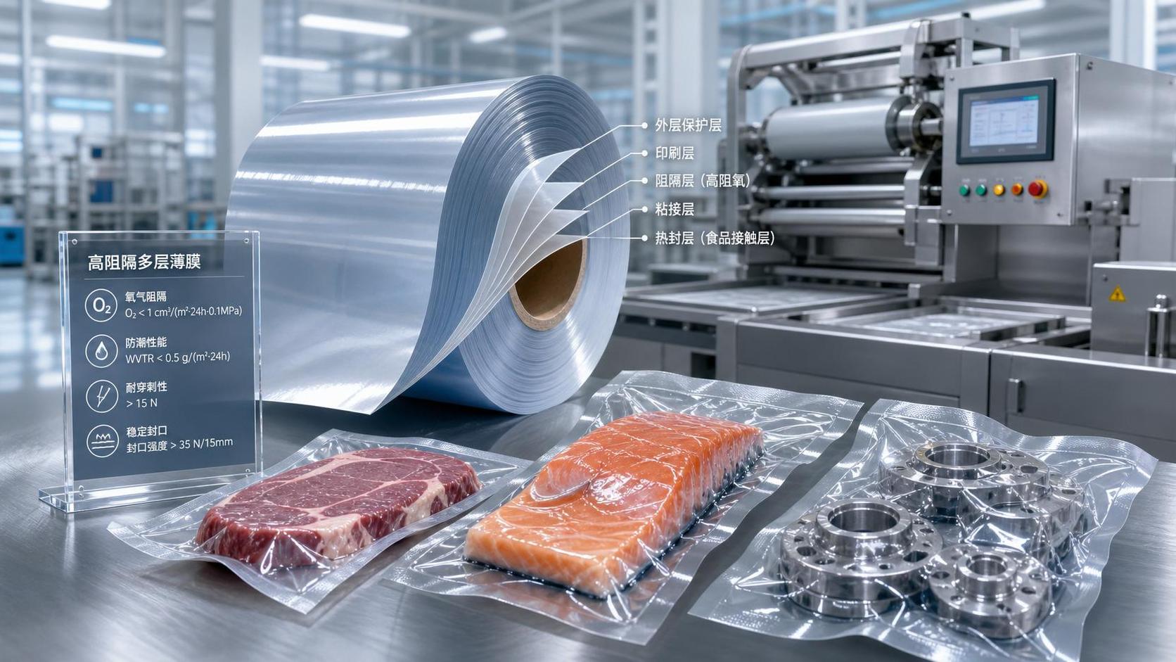 Barrier Film Materials for Vacuum Packaging: Performance Factors That Matter