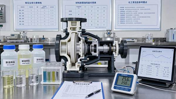 How to Choose Chemical Resistant Plastics for Pumps by Media and Temperature