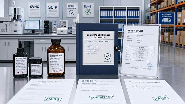 ECHA Adds UV Adhesive Substances to SVHC Draft List