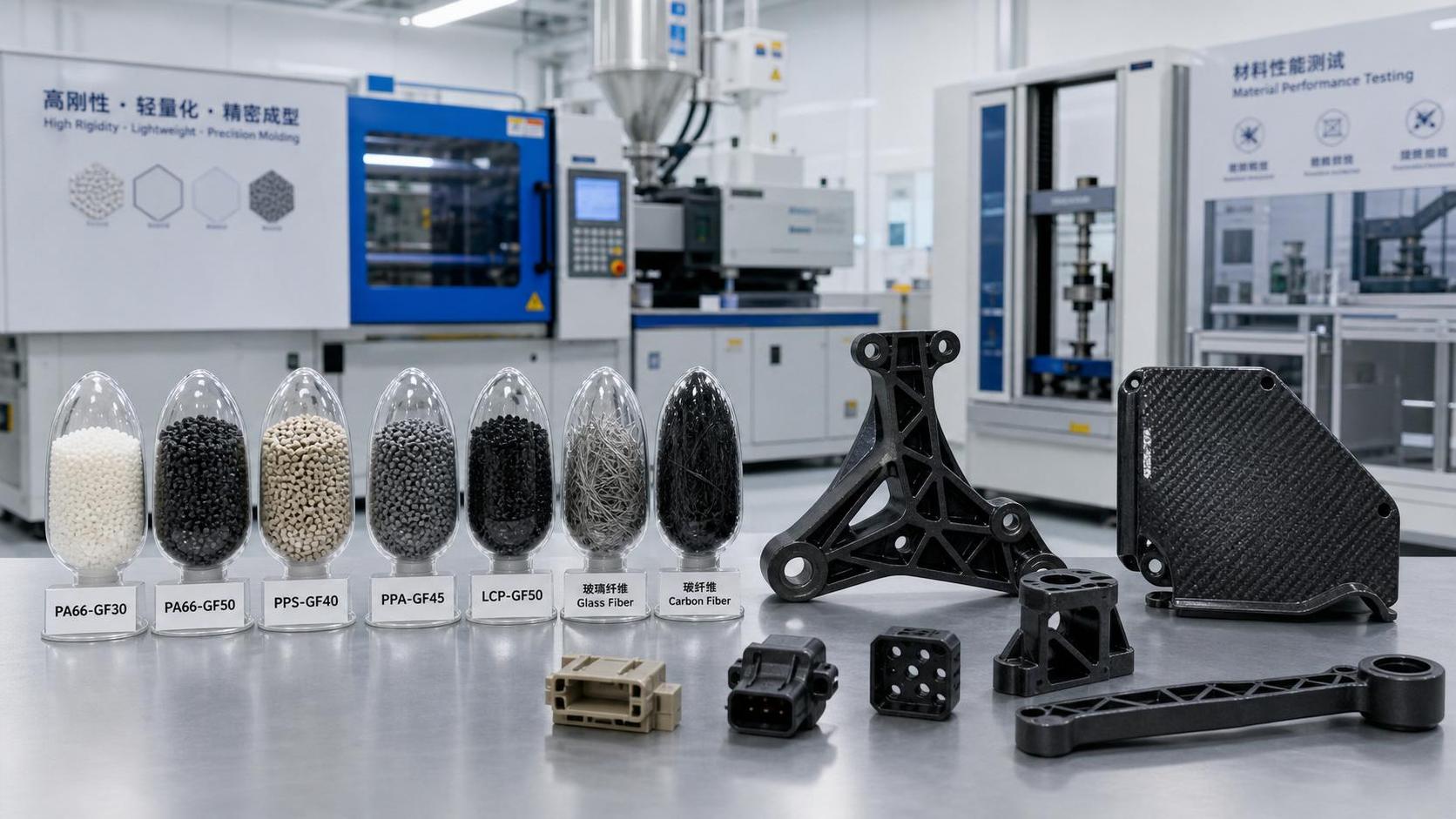 How to Compare High Stiffness Reinforced Thermoplastics for Lightweight Parts