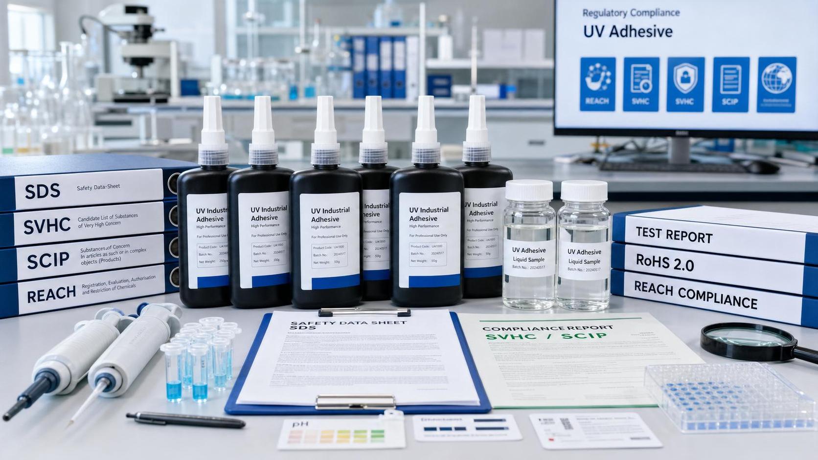 ECHA Adds UV Adhesive SVHCs, SCIP Filing Starts Oct 2026
