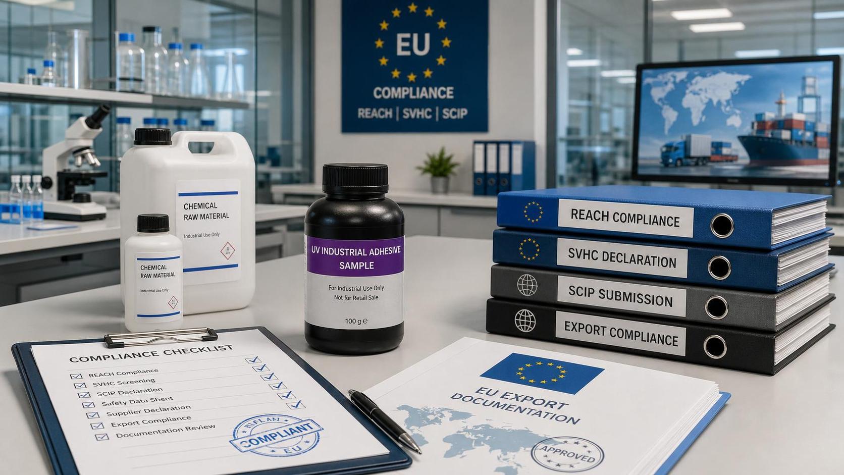 ECHA Draft Targets UV Adhesives Ahead of October SCIP Filing
