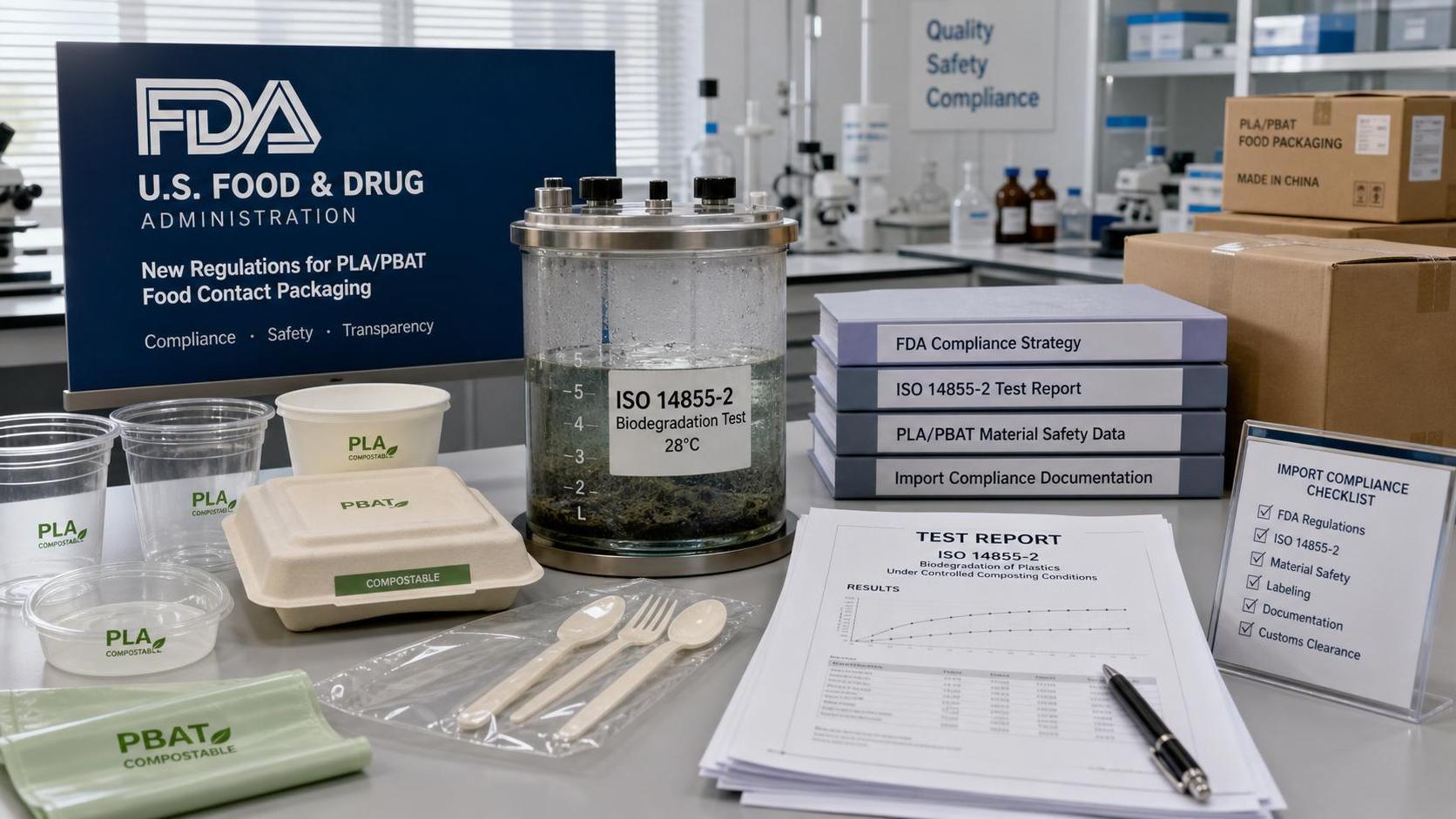 FDA Tightens PLA/PBAT Packaging Degradation Filing Rules