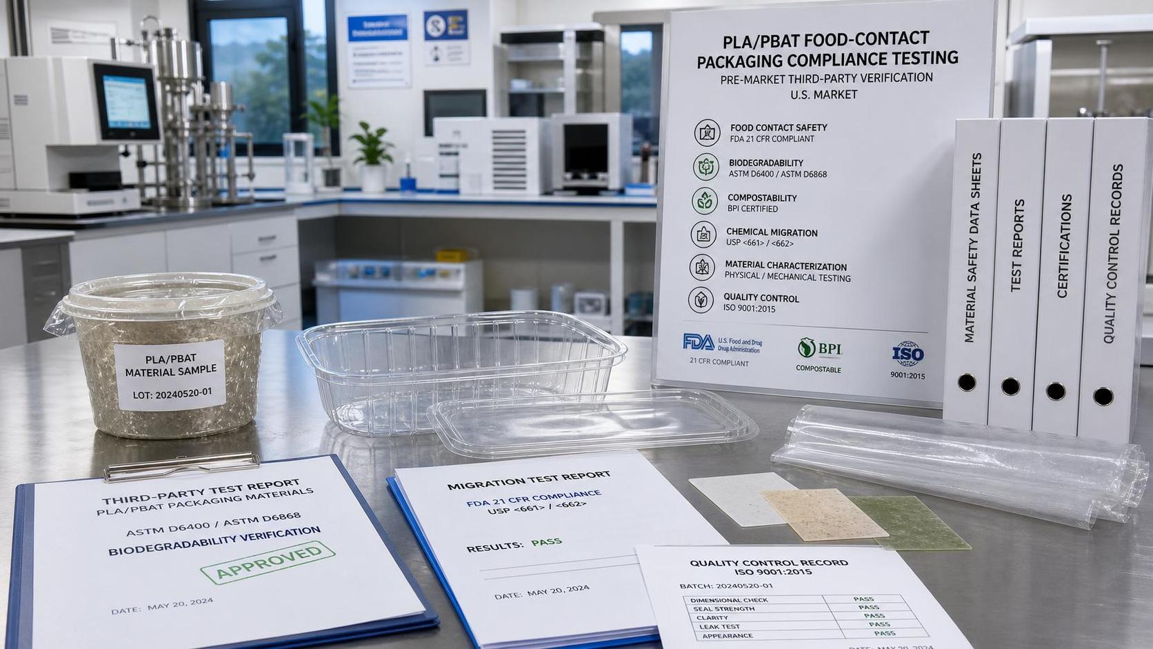 FDA Tightens PLA/PBAT Packaging Proof for Q3
