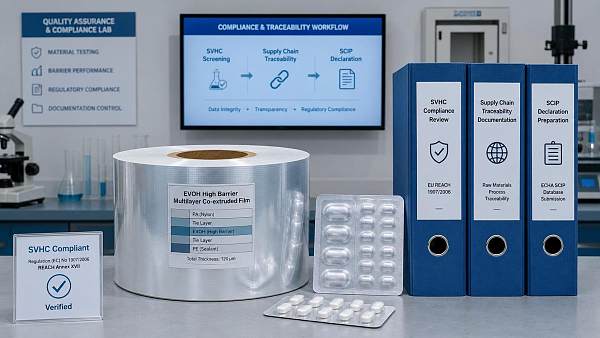 ECHA Adds 3 EVOH Packaging Additives to SVHC List