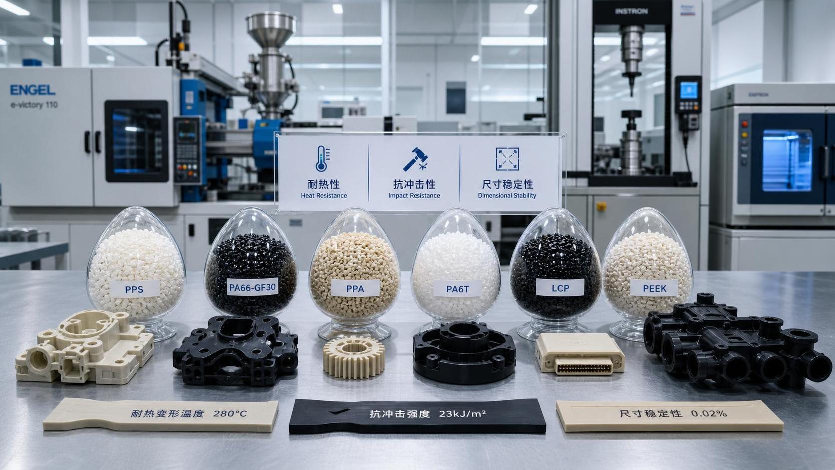Engineering Resins Selection Guide for Heat, Impact, and Dimensional Stability