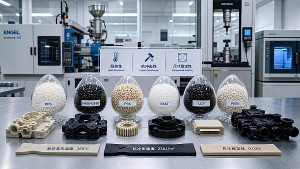 Engineering Resins Selection Guide for Heat, Impact, and Dimensional Stability