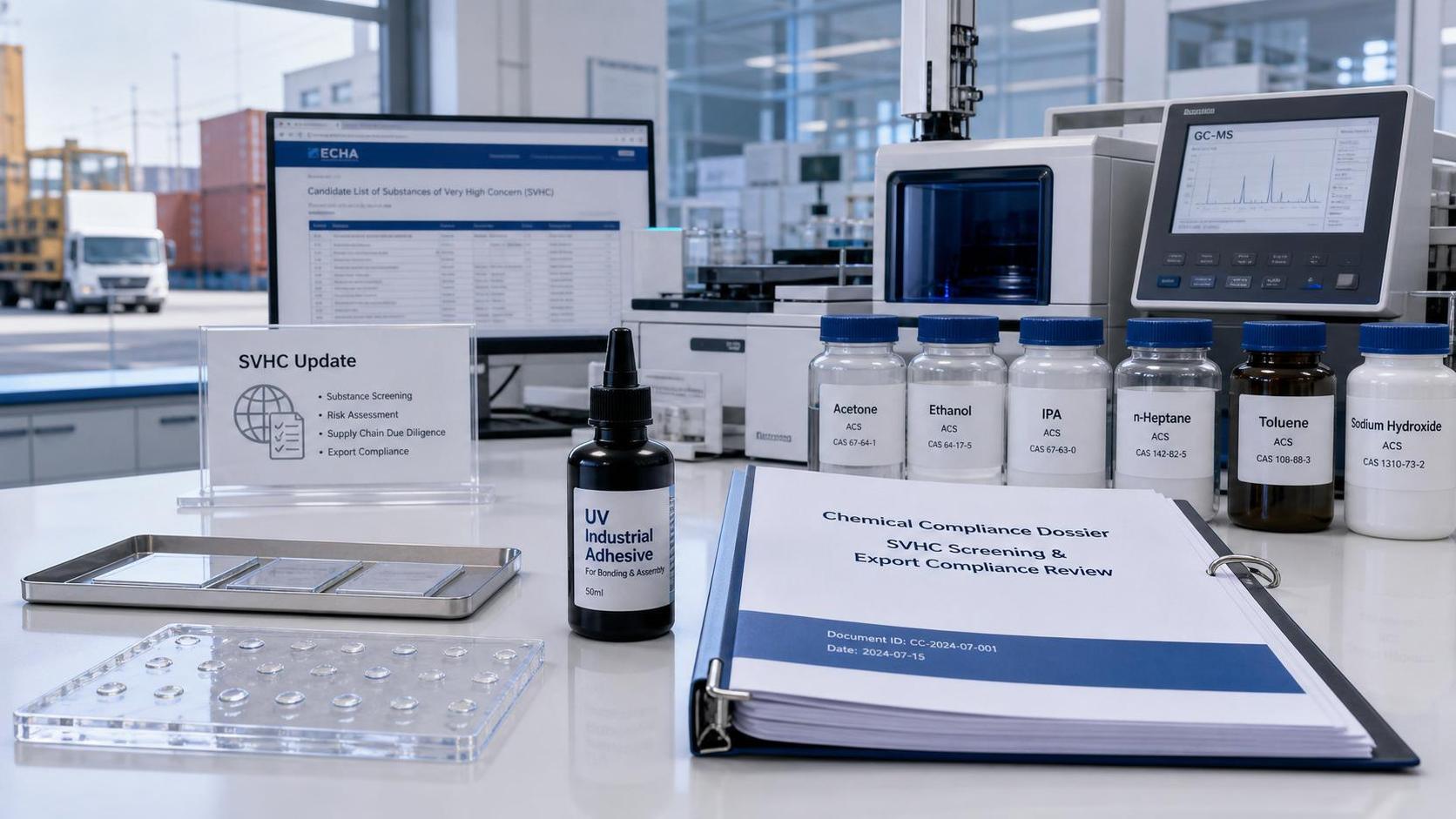 ECHA Adds Two UV Adhesive Photoinitiators to SVHC List