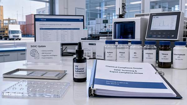 ECHA Adds Two UV Adhesive Photoinitiators to SVHC List