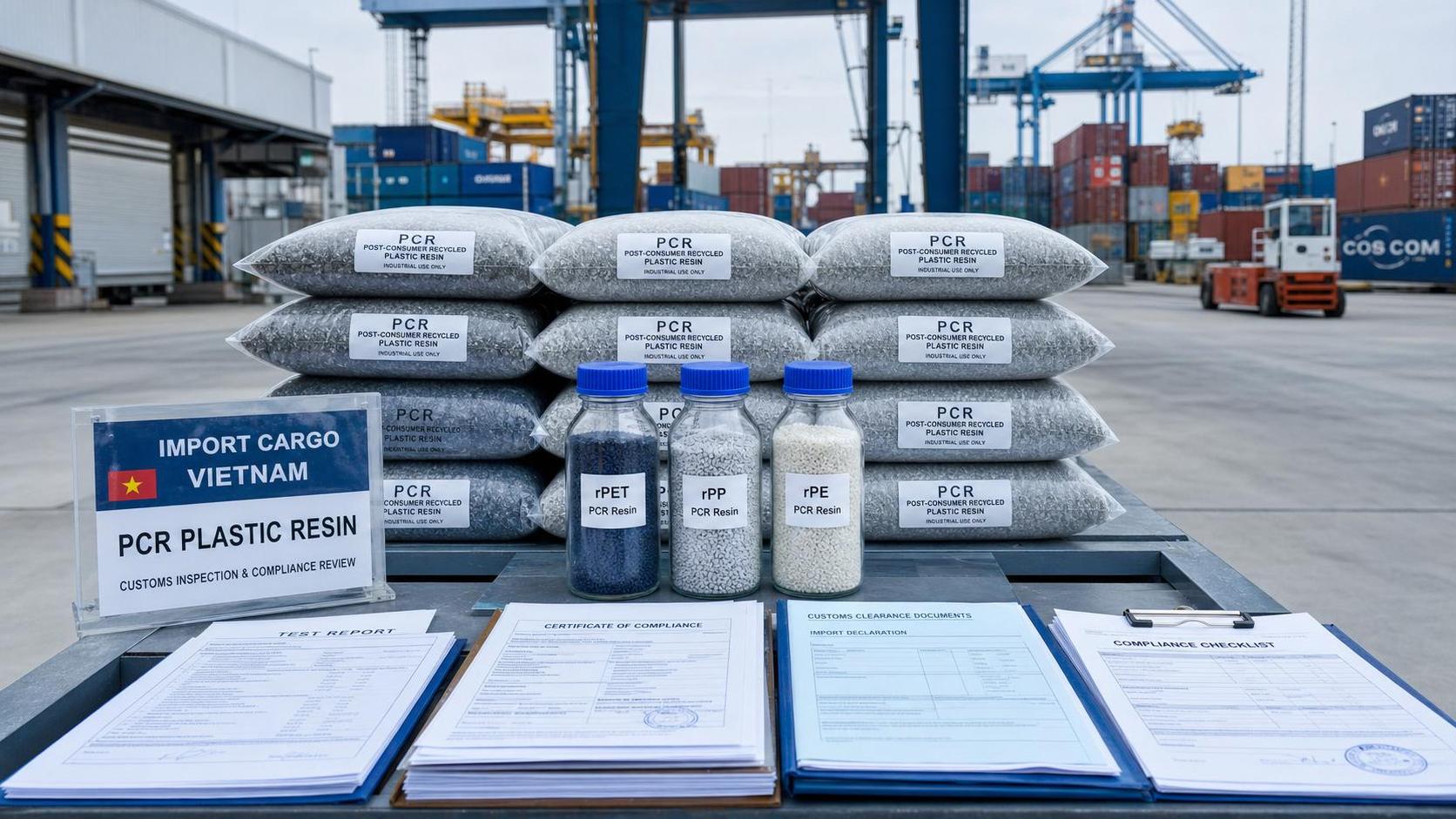 Vietnam Tightens REACH Proof for PCR Resin Imports