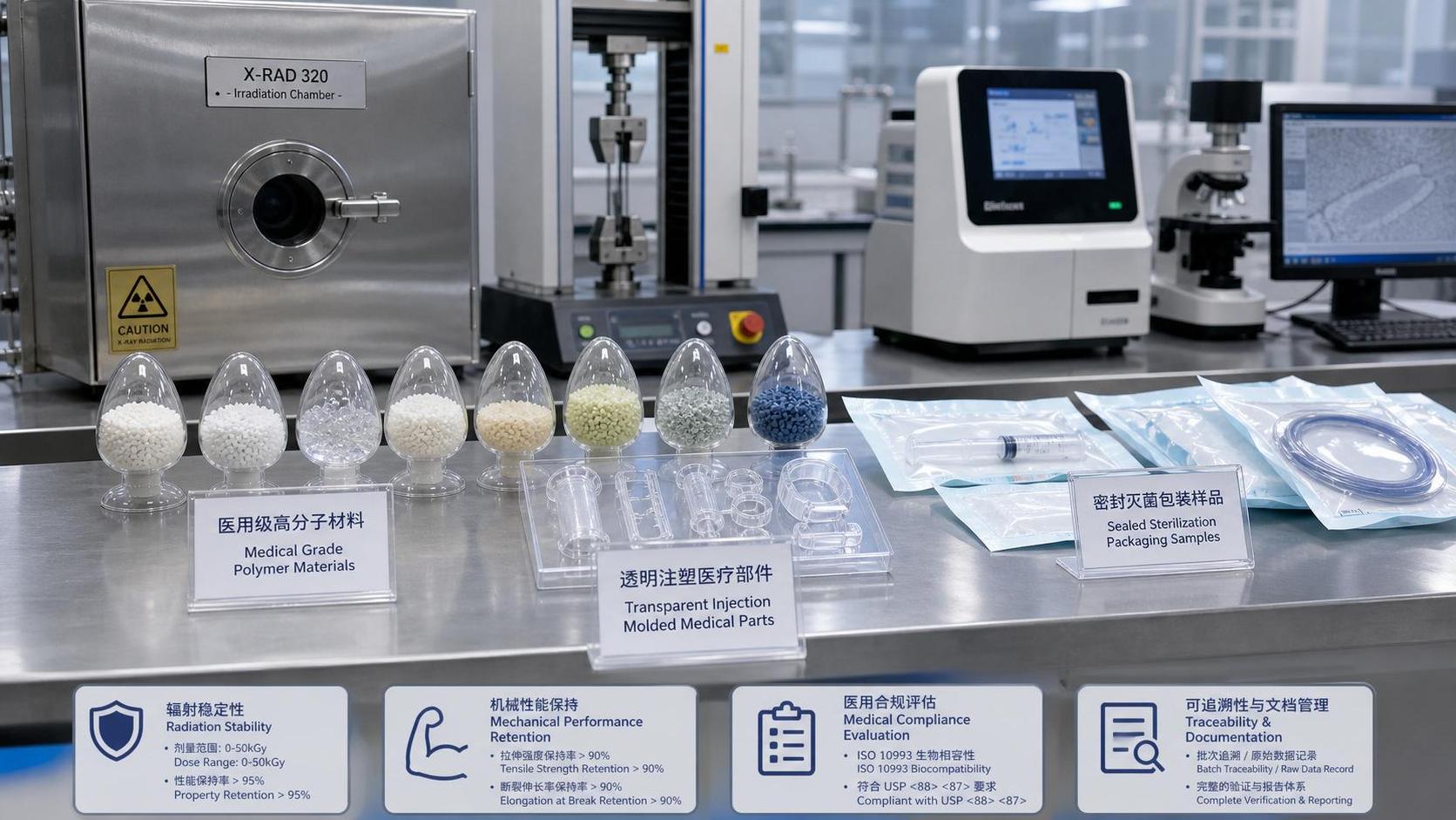 How to Choose Radiation Resistant Medical Grade Polymers