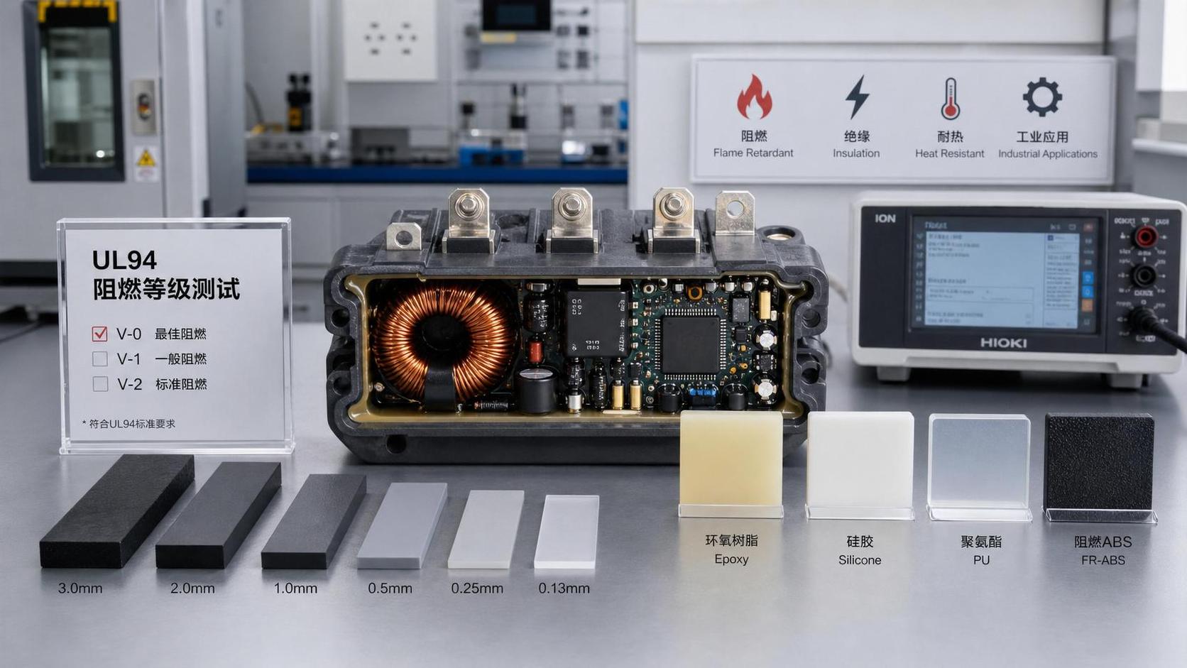 UL94 Encapsulation Materials: Ratings, Limits, and Use Cases