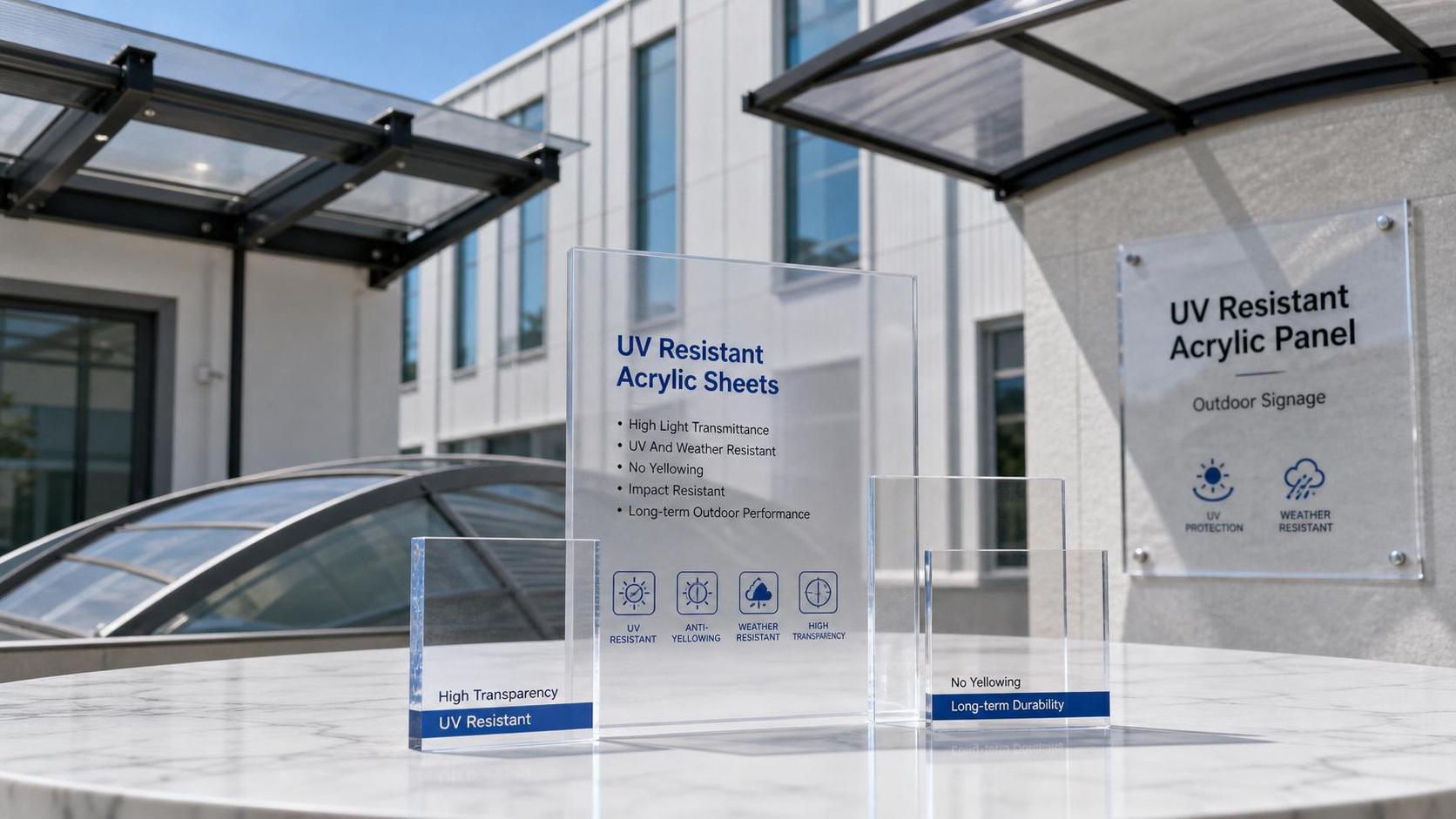 UV Resistant Acrylic Sheets: Outdoor Grade Selection Guide