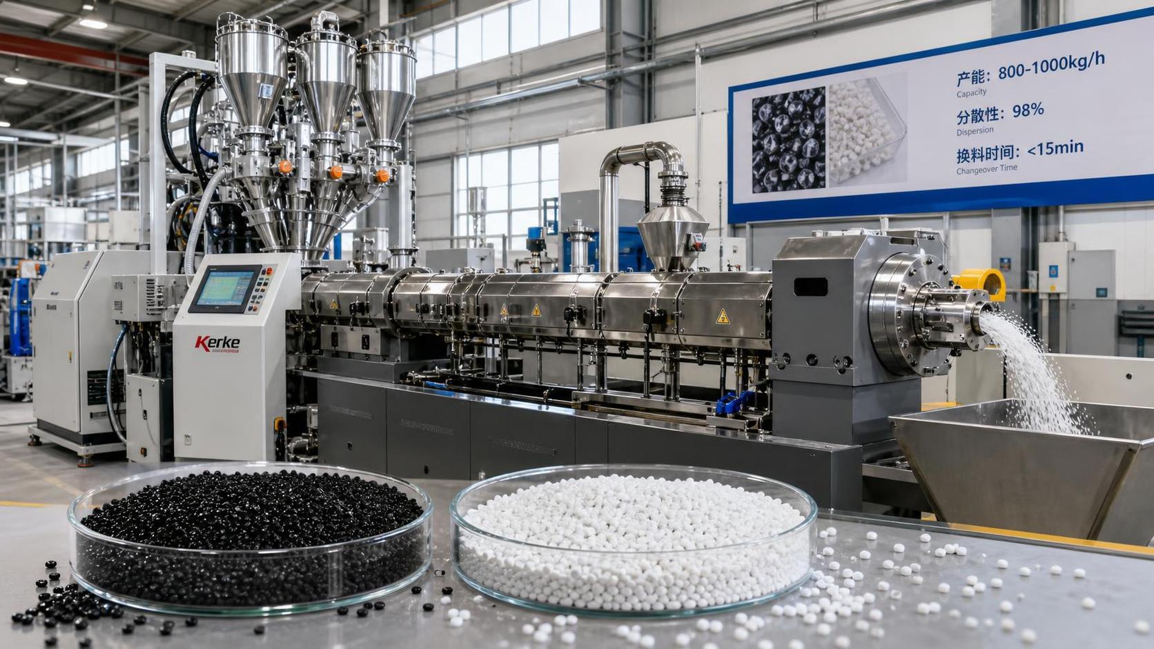 How to Evaluate a Masterbatch Manufacturing Compounding Line for Output, Dispersion, and Changeover