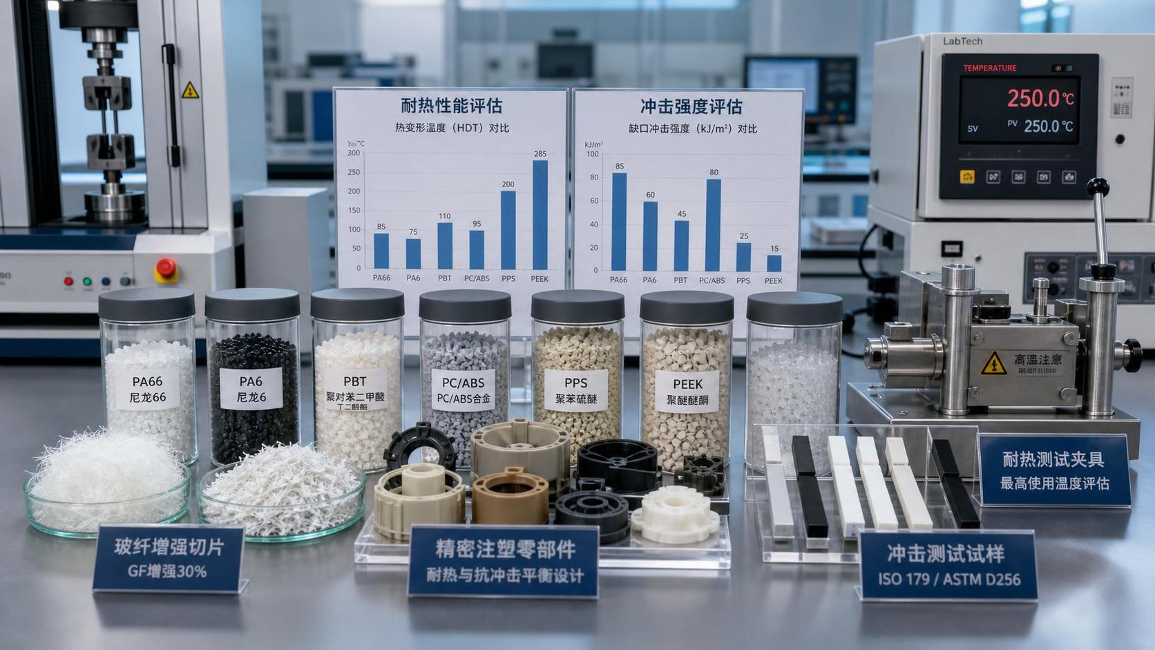 How Polymer Formulation for Engineering Plastics Affects Heat Resistance and Impact Strength