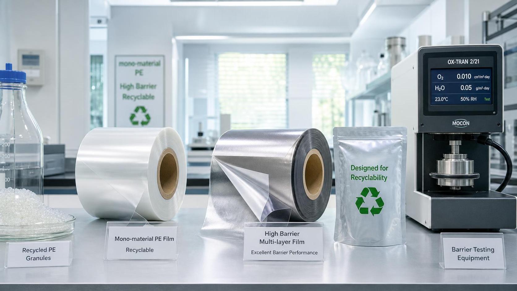 How PE Mono-Material Films Affect Recyclability and Barrier Performance