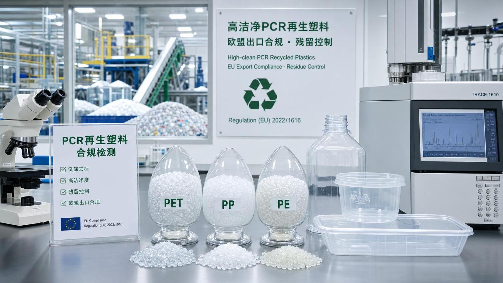 EU Sets PCR Plastic Residue Limit Under REACH