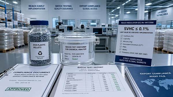 ECHA Brings Forward REACH Limits for PCR Plastic Residues