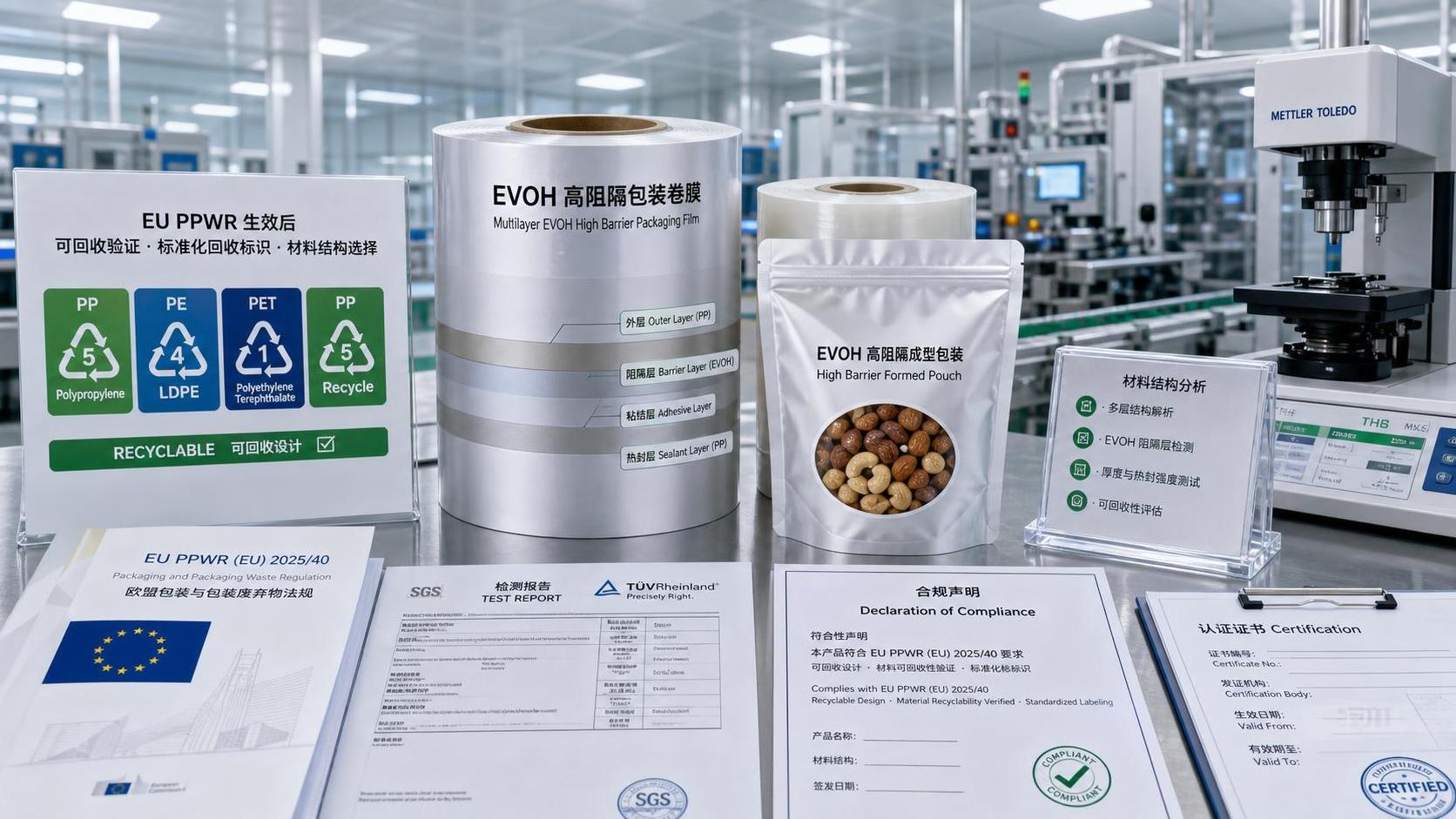 EU PPWR Takes Effect for EVOH Barrier Packaging