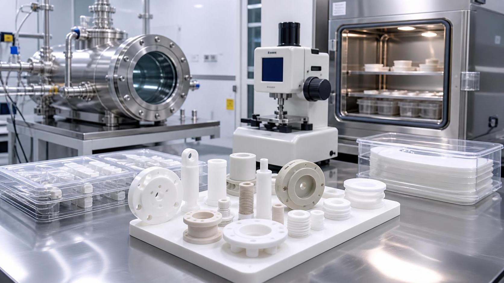 How to choose a low outgassing plastics supplier for vacuum parts