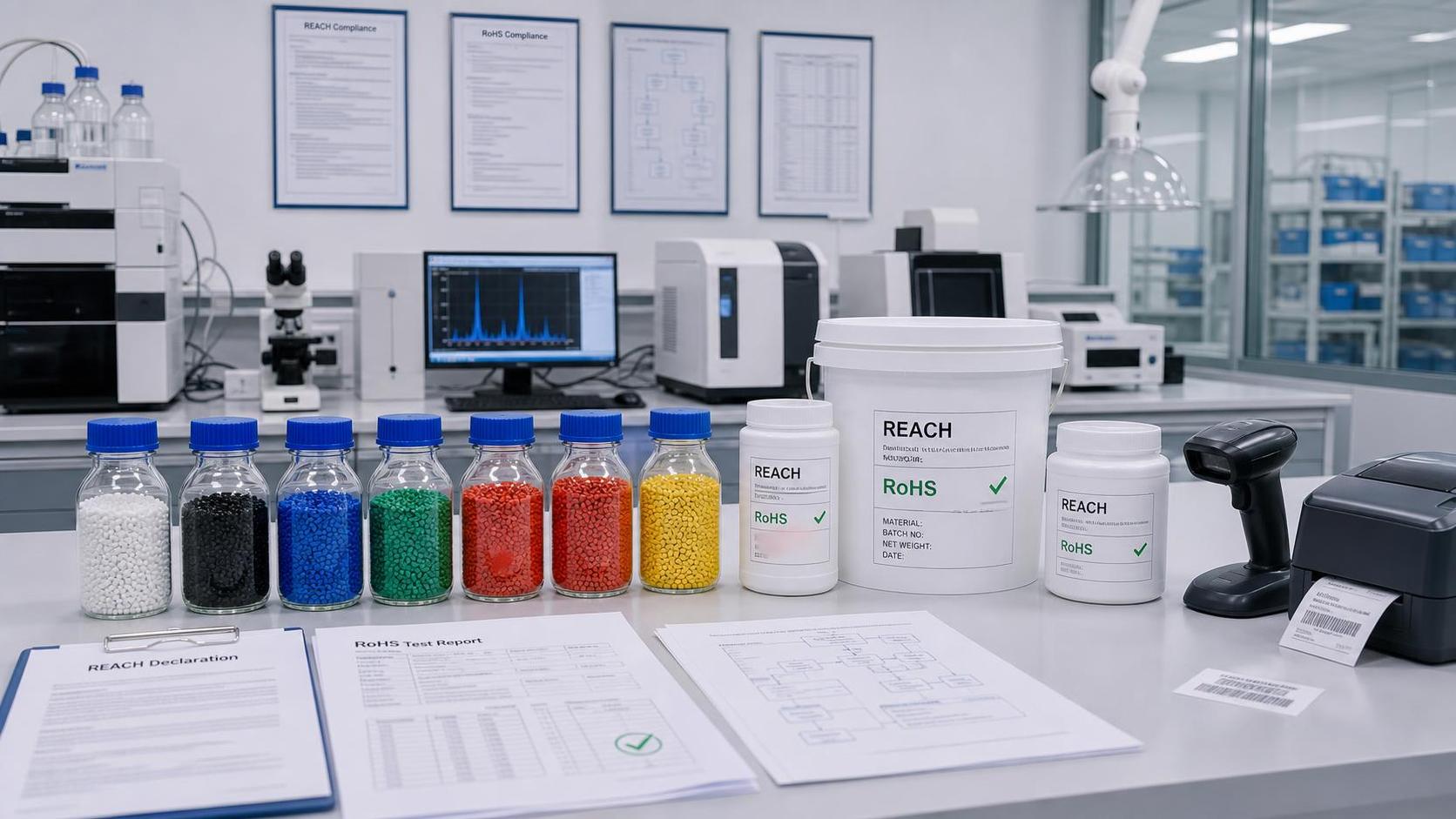 How to verify whether a flame retardant plastics supplier meets REACH and RoHS requirements