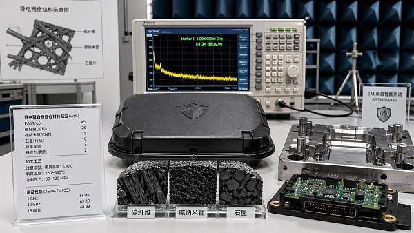 How conductive polymer compounds affect EMI shielding performance