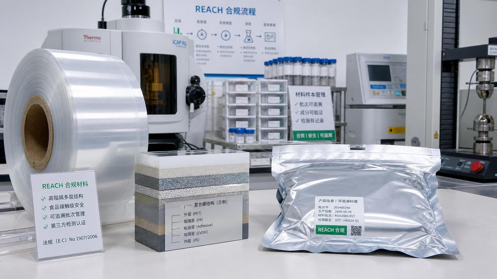 When do REACH-compliant films fit regulated packaging?