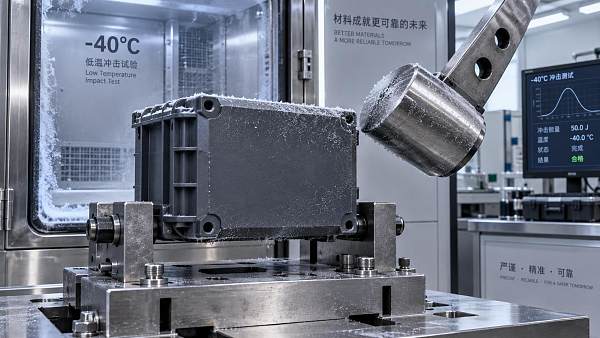 How impact-modified plastics retain toughness at low temperatures