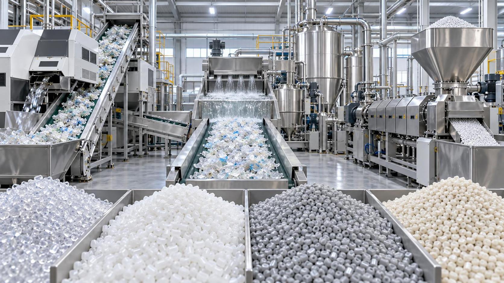 How post consumer plastic recovery affects PCR pellet quality