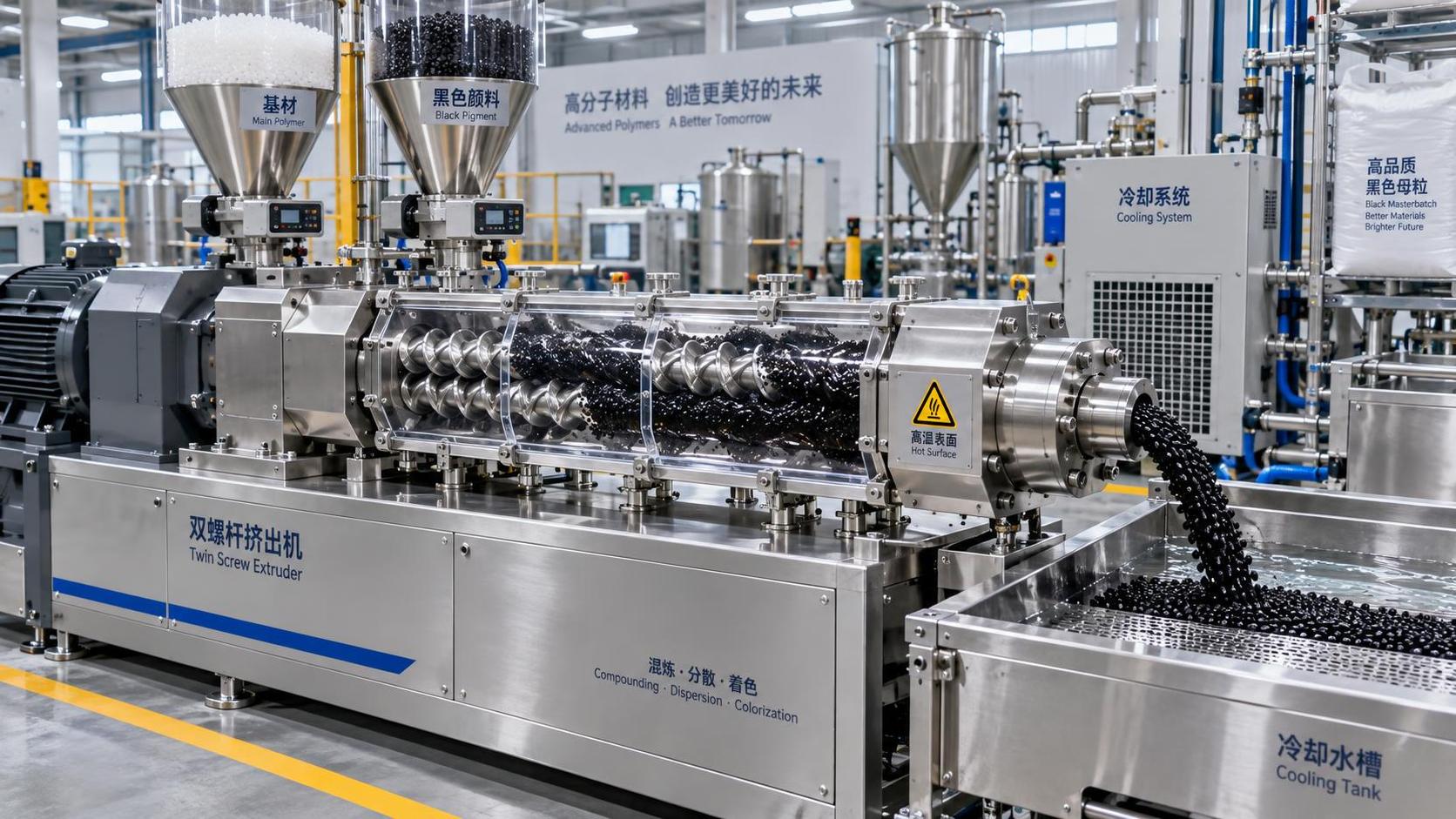 How twin-screw extruders affect dispersion in masterbatch manufacturing