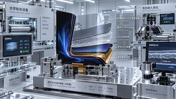 How to Select PSA Thickness for Flexible Display Bonding