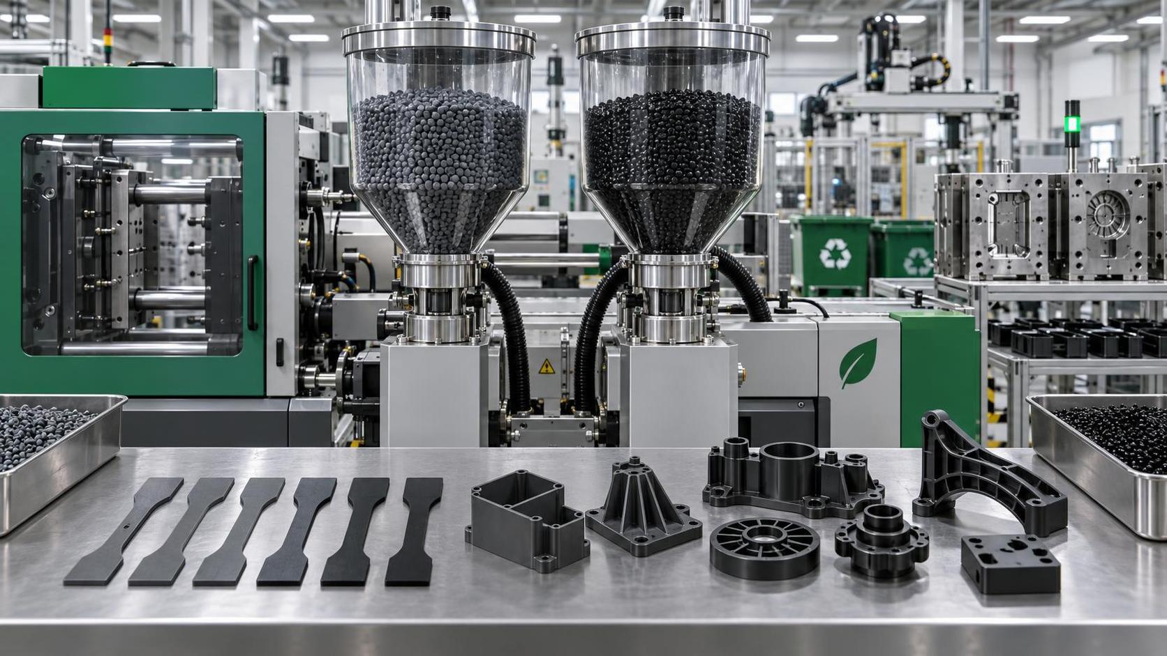 How to compare recycled compounds for injection molding