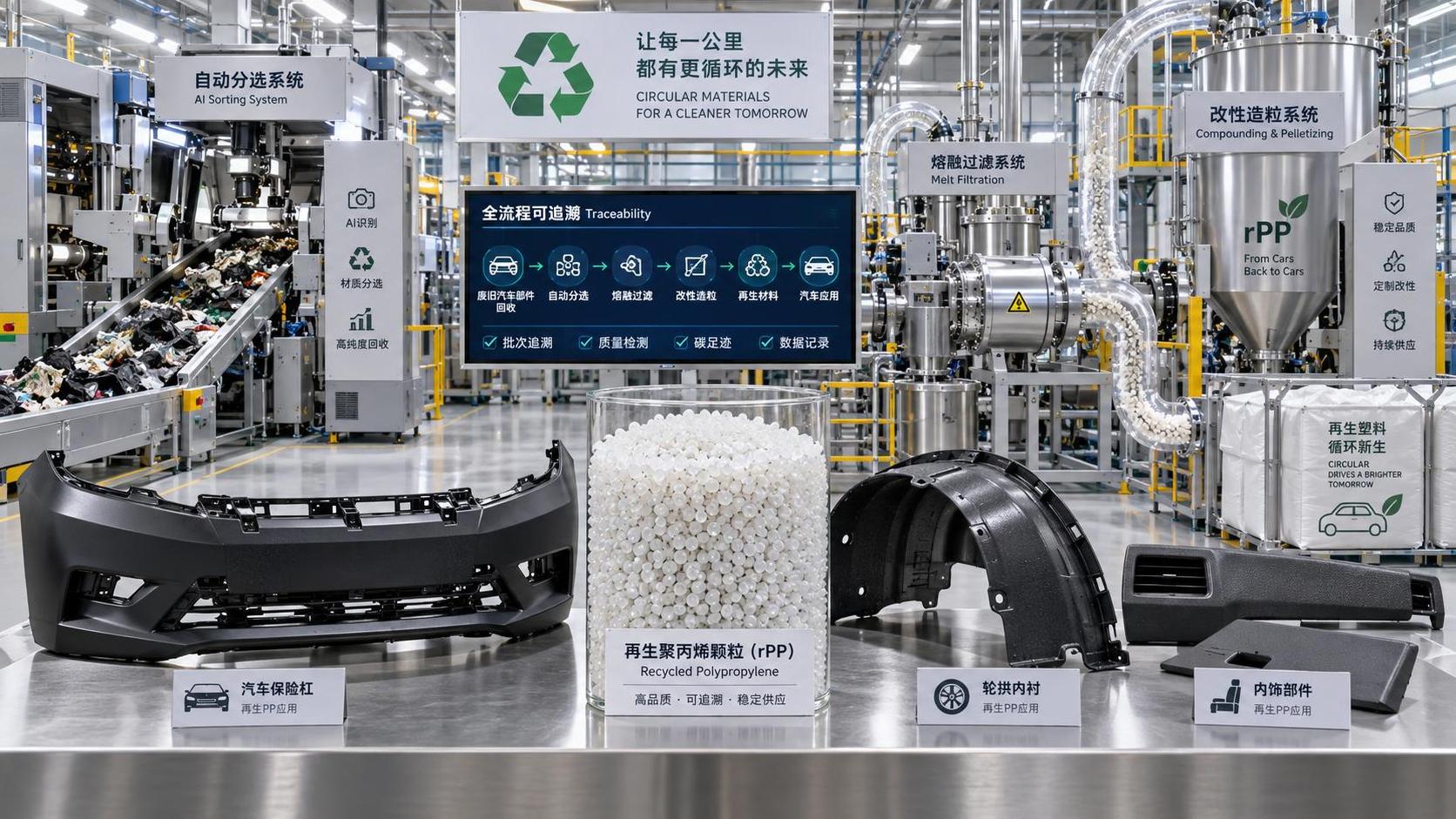 What is driving demand for recycled automotive polymers?