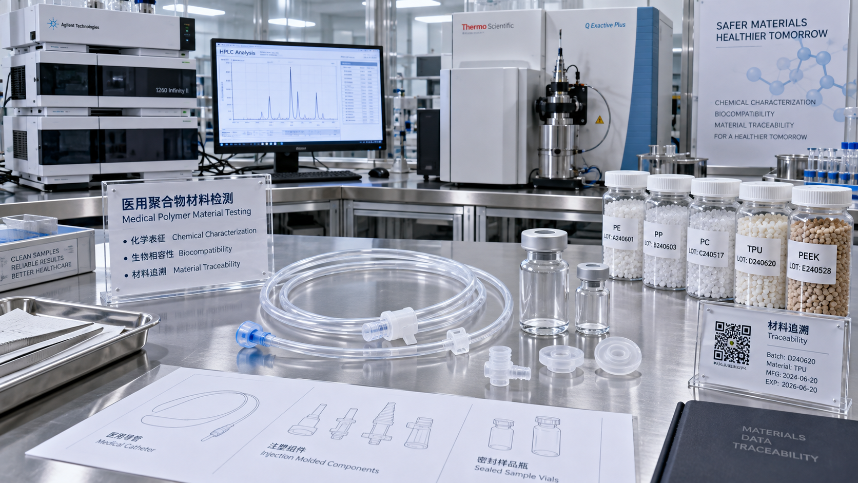 Medical-Grade Polymer Testing: Key Tests for Biocompatibility and Traceability