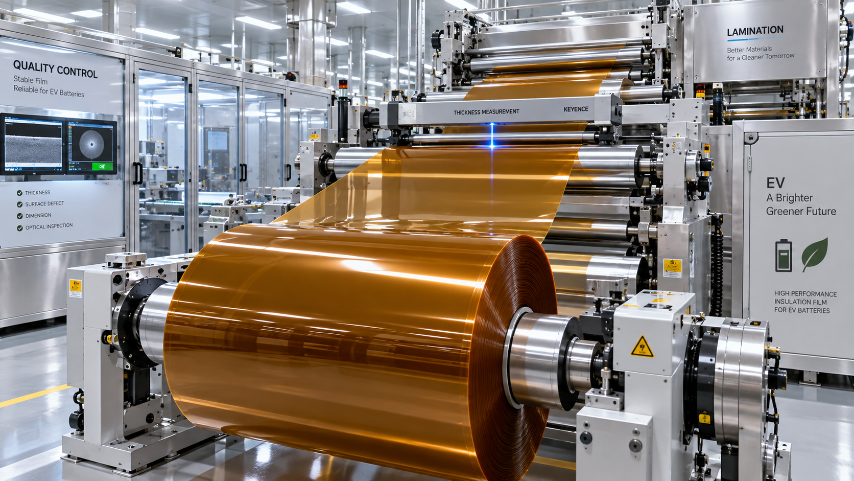 How to assess a high heat polymers manufacturer for EV battery films