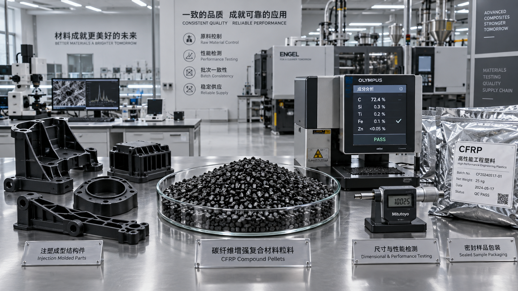 What to verify before choosing a carbon fiber reinforced compounds supplier